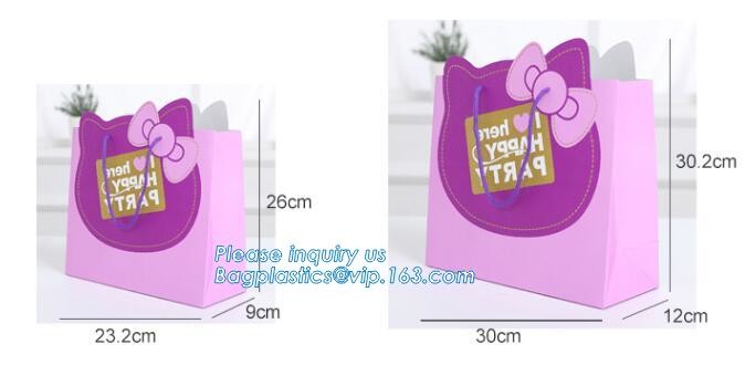 violet printing shopping bags by handmade,Gift shopping luxury carrier Bag Direct Manufacture Paper Bag logo Printing