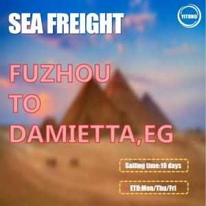 China China Shipping From Fuzhou to Damietta Egypt wholesale