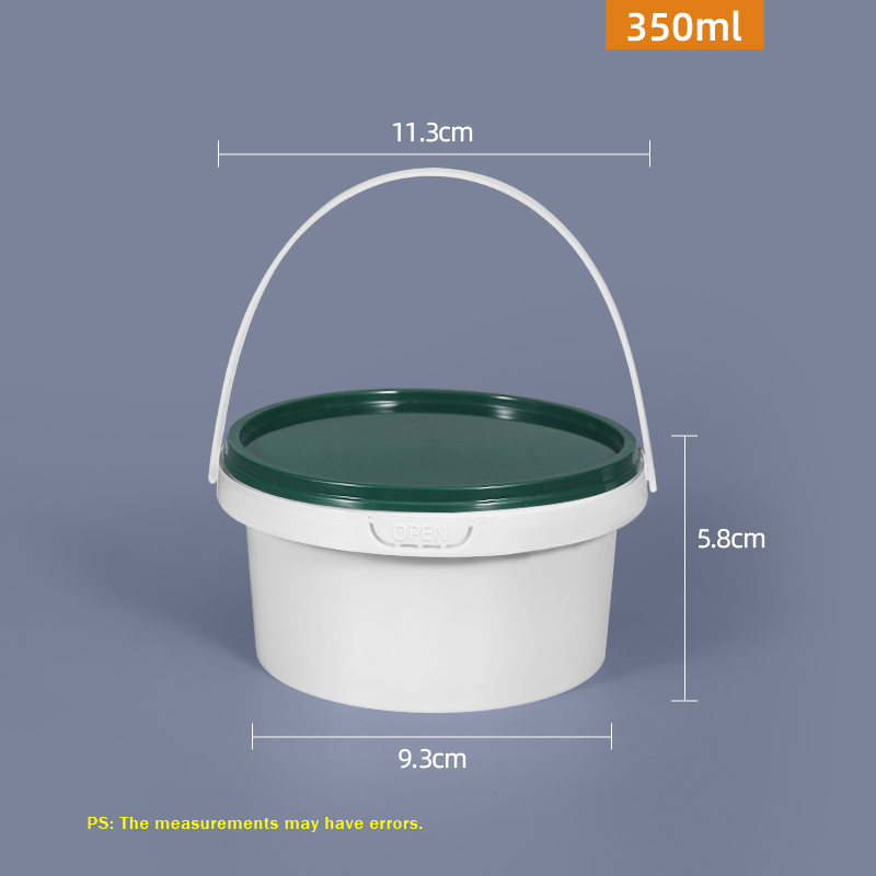Enjoy Delicious Ice Cream with Our 16oz Butter Spread Box 350ml-700ml Plastic Bucket
