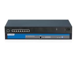 China Rack Mounting 8 Port Serial Device Server 85~265VAC Input Power 3 Years Warranty wholesale
