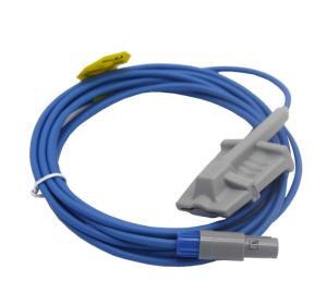 China Hot selling spo2 sensor Biolight 7pin spo2 simulator 3ft adult soft tip wholesale