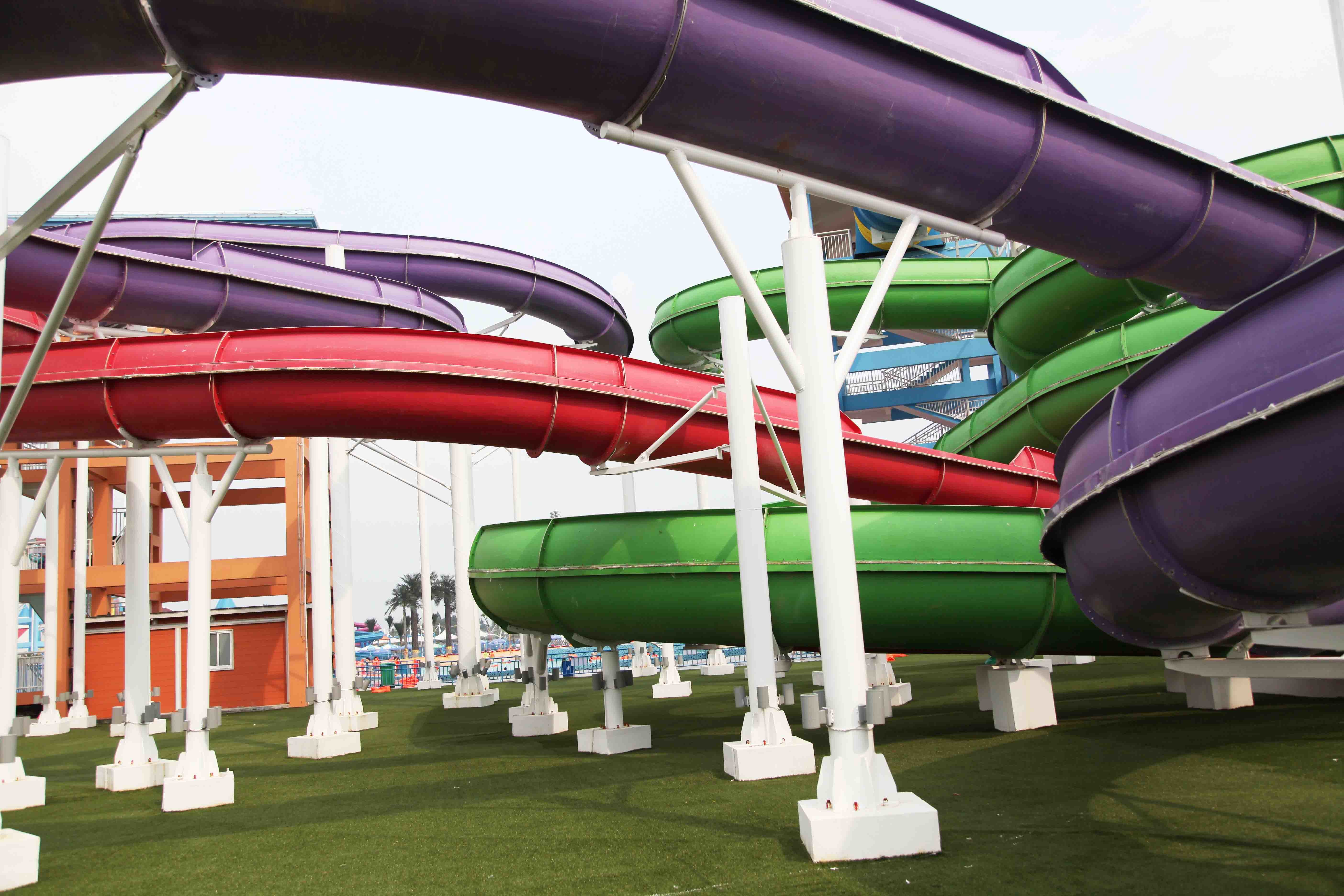 Outdoor Custom Water Slides Spiral Water Slide For Adults And Kids