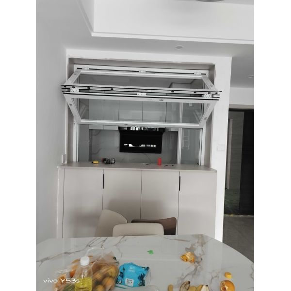 Safe Animal Friendly Folding Window Portal Featuring Secure Screening Options for Indoor-Outdoor Pet Transitions