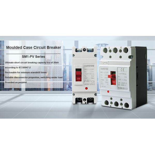 630 Amp 3 Phase 750V DC Mould Circuit Breaker