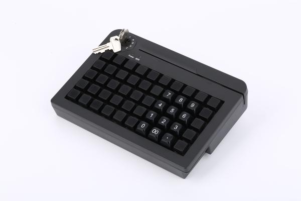 Quality 50 Membrane POS Programmable Keyboard ISO7812 With Tripe Tracks MSR for sale