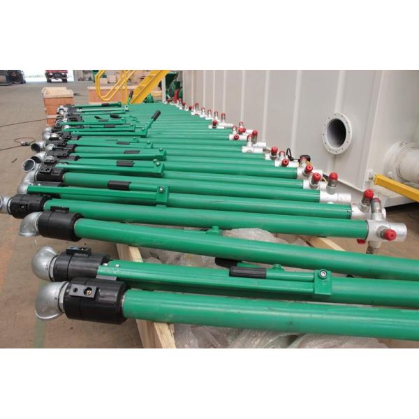 2" 3" Mud Guns In Drilling Standard Steel For Solid Control System