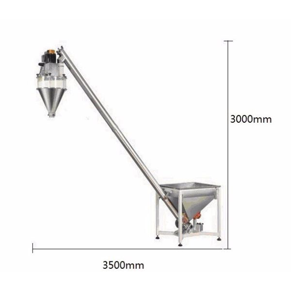 Semi Automatic Flour Packaging Machine , Detergent Powder / Soy Milk Powder Packing Machine