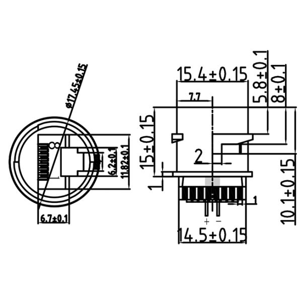 Waterproof RJ45 Extension Cable With DC Plug POE Camera Power Cord