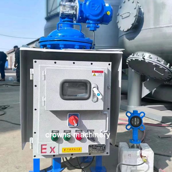 China Manufacturer Automatic Self Cleaning Filter Continuous Working Scrapper Self Cleaning Filter