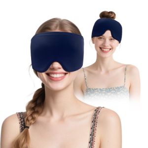 China Silk Eye Mask With Velcro Design wholesale