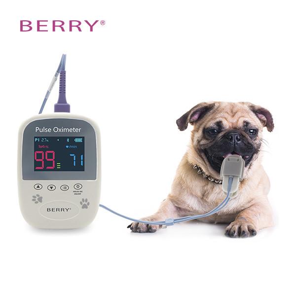 Quality Vital Sign Testing Veterinary Handheld Pulse Oximeter Class II for sale