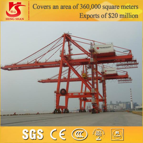 Quality Adopting european technology Single jib Portal Quay Crane for sale