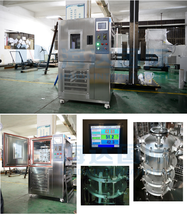 Rubber Stainless Steel Accelerated Weathering Tester , Ozone Testing Equipment