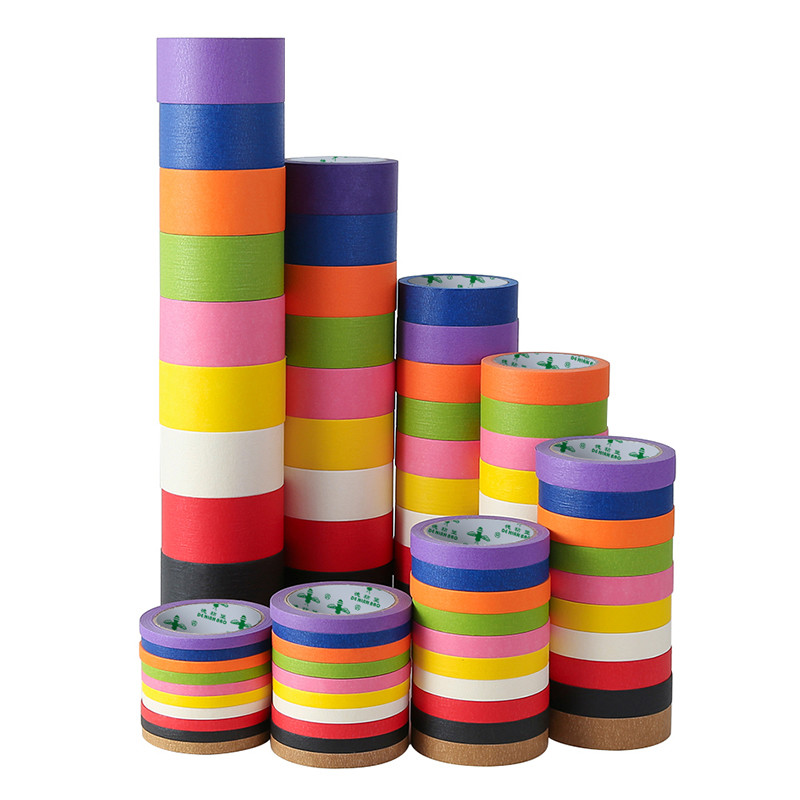 High Adhesion Level Masking Tape Heat Resistant Anti Aging