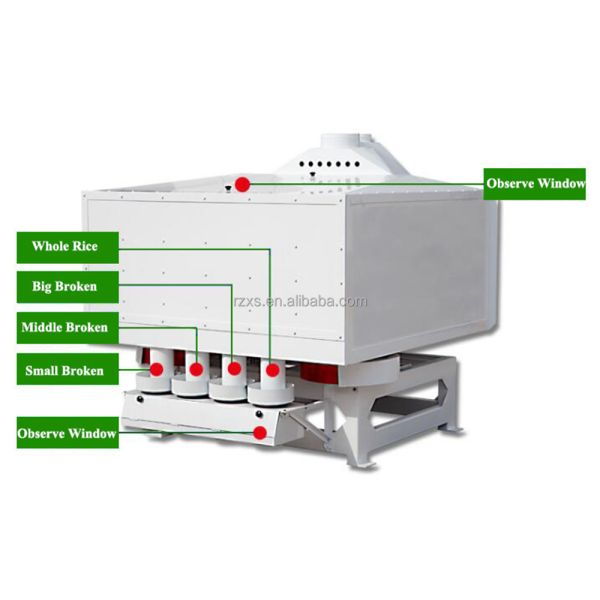 Great service high level ISO approved MMJP63*3 rice grader machine price in Shandong China