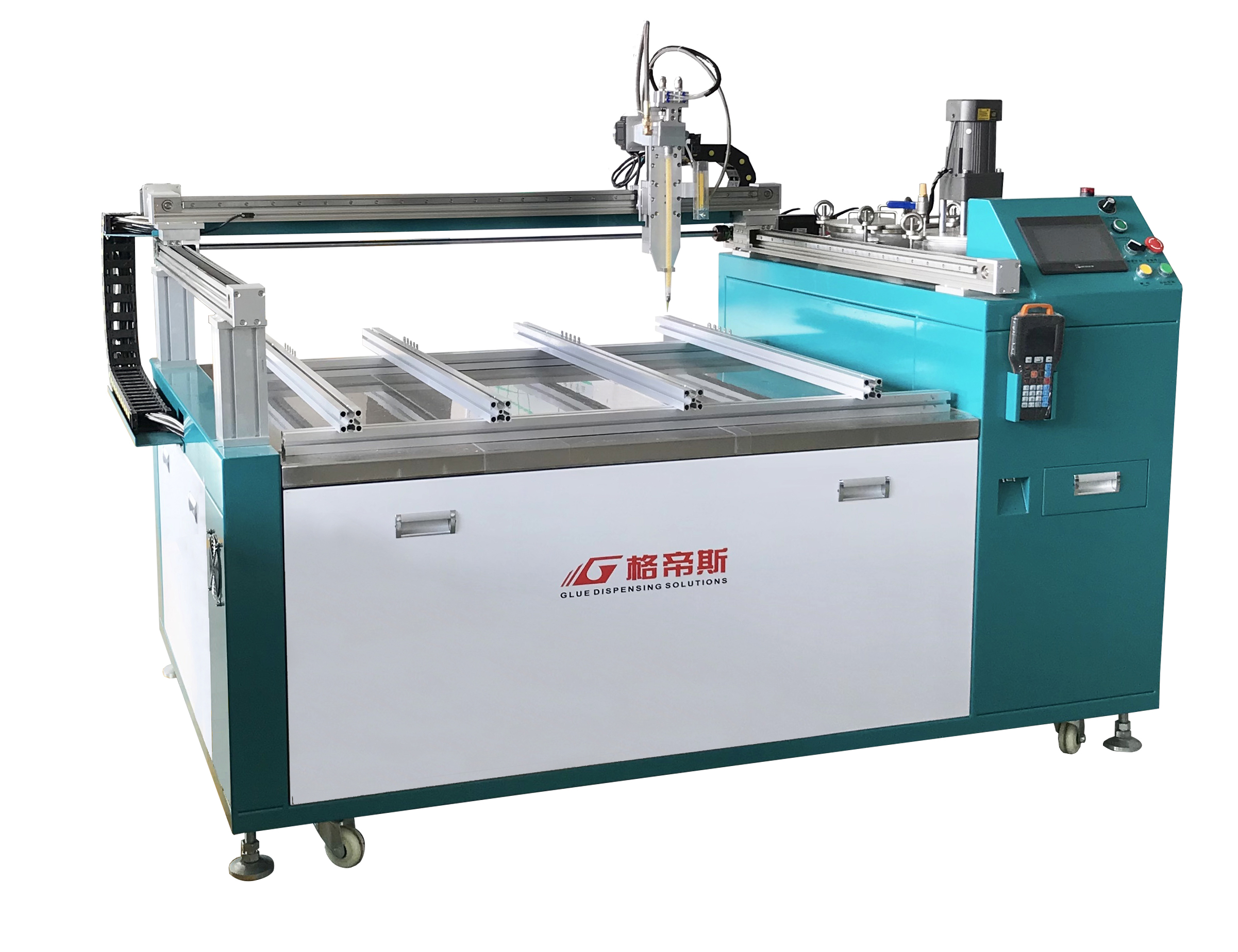 2 Part Epoxy Mixing Machine Customized AB Glue Machine 3 Axis High Accuracy