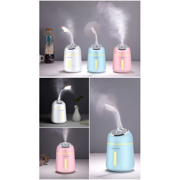 Aromatherapy Diffuser Ultrasonic Essential Oil Diffuser , Air Mister Humidifier 6-IN-1