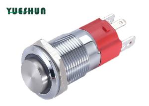 China Momentary Maintained 16mm 10A Push Button Switch wholesale