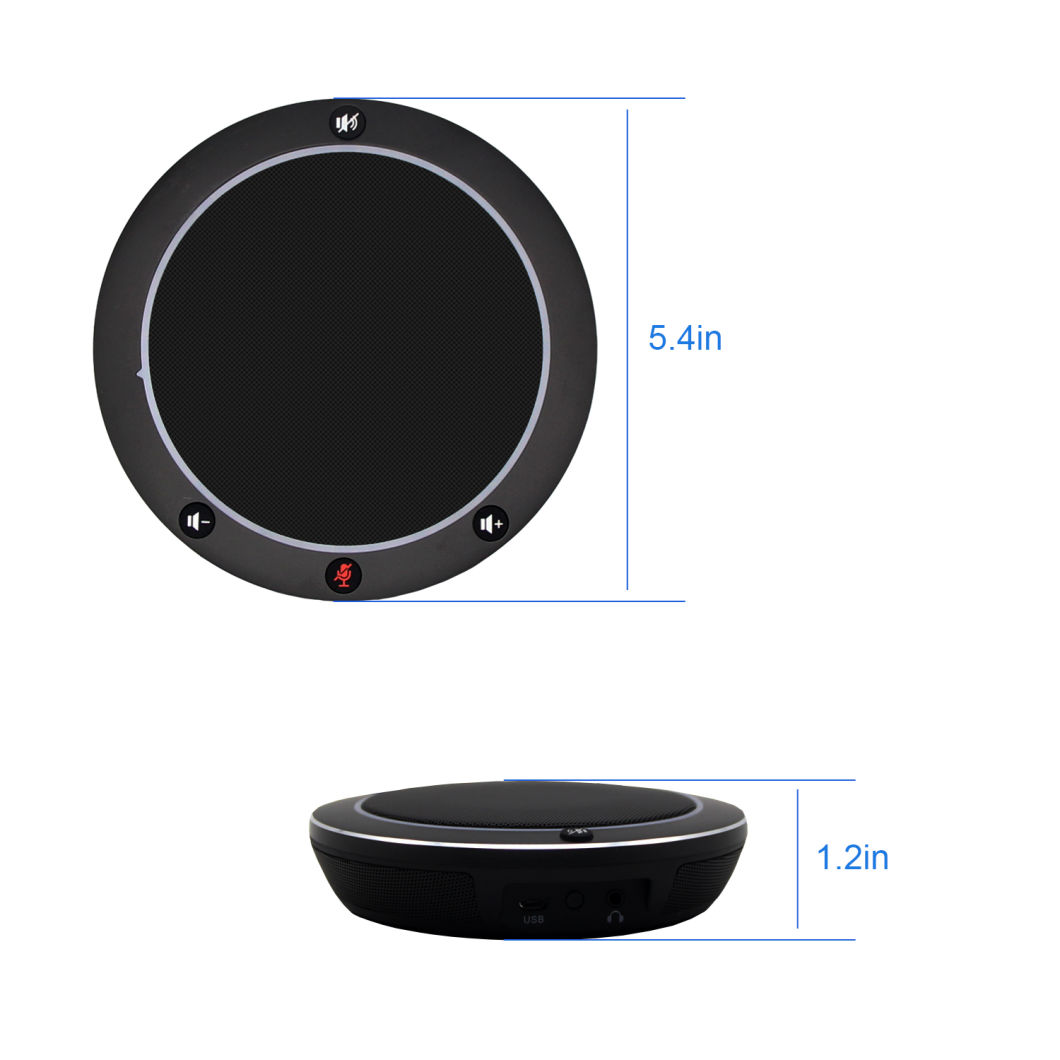Katov Omni-Directional Speakerphone USB Conference Microphone for Conferencing Room Equipment
