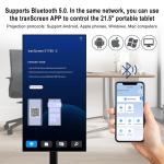 21.5 Inch Incell Screen Display LCD Touch Screen Indoor Android 12 Advertising