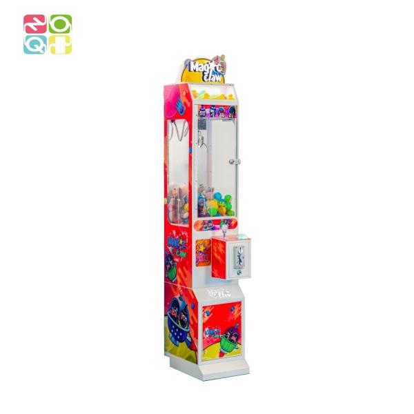 Quality Custom Candy Mini Claw Vending Machine 13 Inches With Top Locker for sale