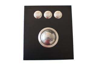 China IP67 Trackball Pointing Device Metal Mouse With 3 Buttons USB PS2 Y Cable Interface wholesale