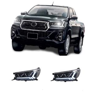 Durable Turning LED Headlight Tail Light With Halogen Light Bulb