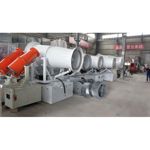 Trolley Power Dust Suppression Misting Systems / Electric Dust Suppression Cannon