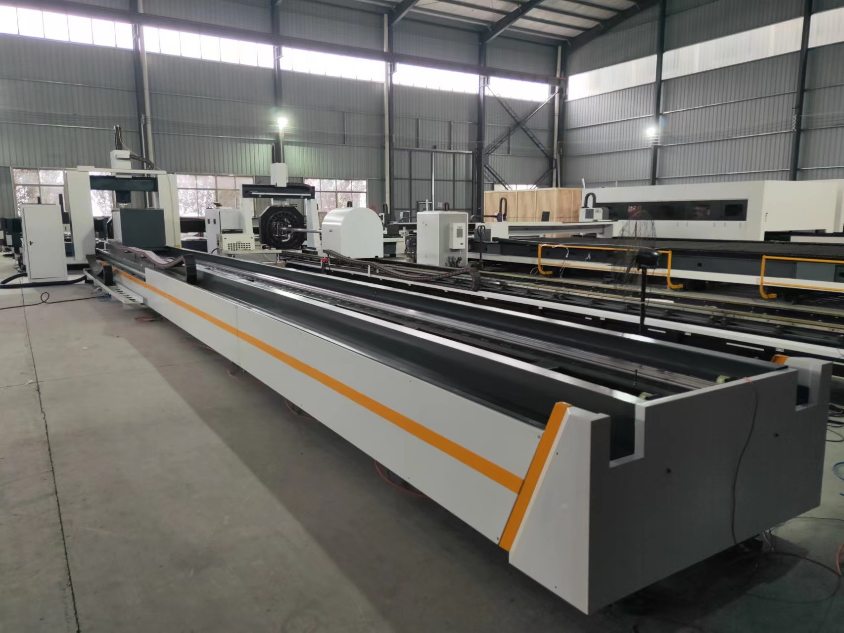 6000w Power Source Pipe Processing Machines Laser Cnc Machine