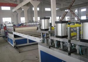 China WPC Sheet Extrusion WPC Foam Board Machine / Wpc Board Production Line wholesale