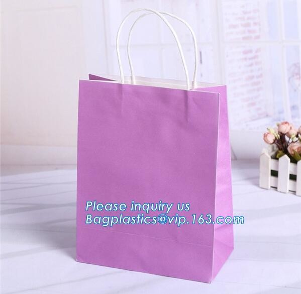 Fashion Custom Printing Luxury Gift Shopping Carrier Paper Bag With Your Own Logo Print,strong twisted handle black leat