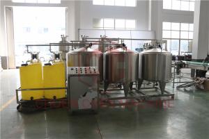 Automated Fruit Juice Making Machine With CIP Cleaning System Bottle Washing