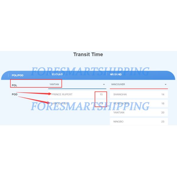 Shenzhen LCL Sea Freight , China To Canada LCL Ocean Shipping
