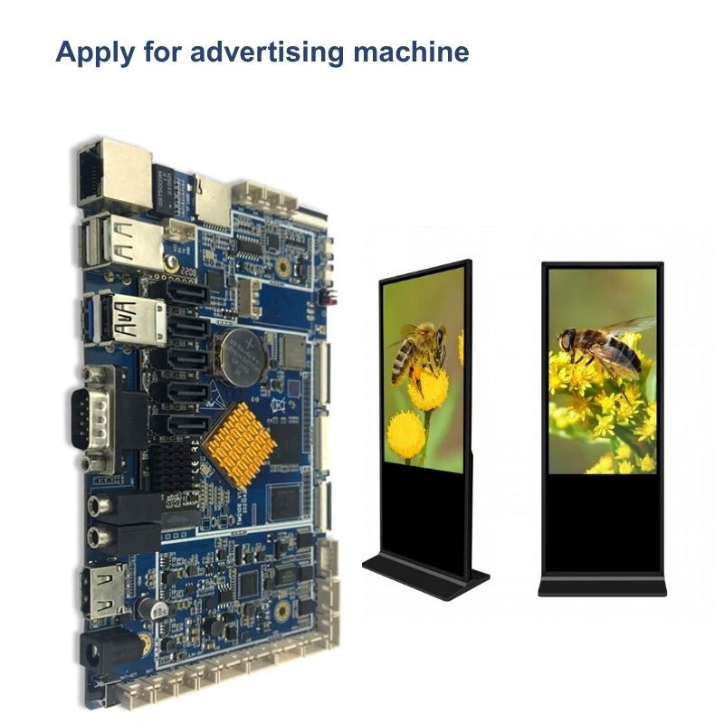 Motherboard with CPU Rockchip Rk3399 Dual Cortex-A72 Quad Cortex-A53 Embedded Mainboard
