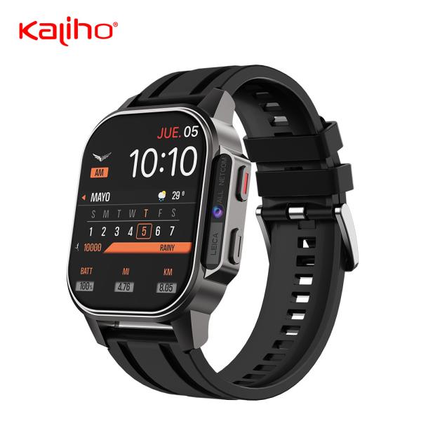Quality B22 2.04 Inches AMOLED Touch Screen Smartwatch And SIM Card With Camera Call 4G Network And GPS for sale