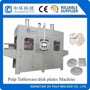 China Multilayer Disposable Dish Making Machine , Paper Pulp Machine 100kw wholesale