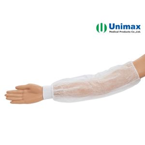 China Medical Cuff PP SMS Disposable Sleeve Cover 30gsm on sale