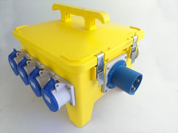 Quality Durable Stage Lighting Power Distribution , 200A / 400A Construction Spider Box for sale