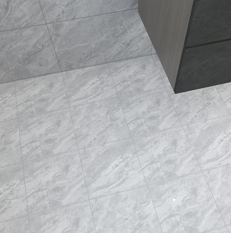 Acid-Resistant 300 x 300 Glazed Tiles for Kids Bathroom Floor in Antibacterial Design