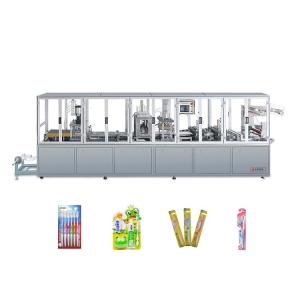 China TIANHE Thermal Blister Manual Paper Card Packaging Machine For Toothbrush Lipstick wholesale