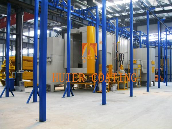 Quality Strength Industrial Electrostatic Powder Coating Line With Automatic Operation for sale