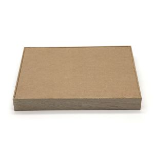 Simple Style Wooden Lap Tray 35 X 25 X 4.5 Cm Paper Printing Technique