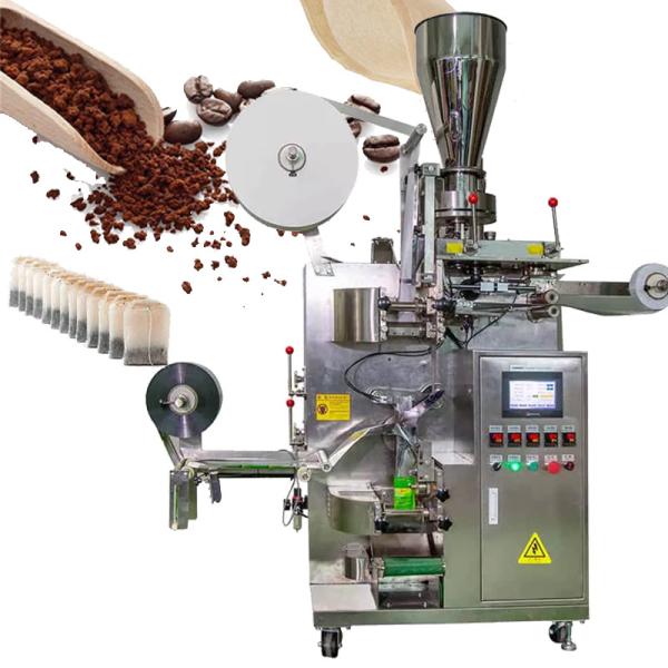 Quality Coffee Packing Machine Filter Paper Soaking Bag Packing 60 Pouches Per Minute for sale