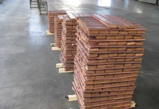 99.99%min Pure Copper Ingots High Density Smooth Surface