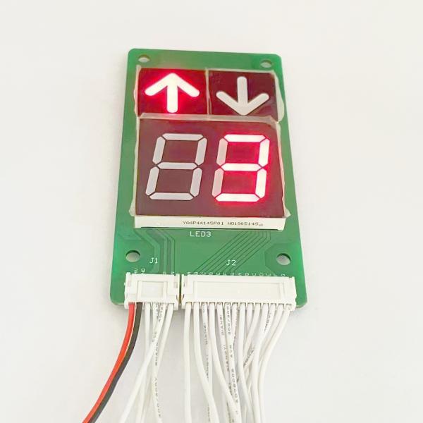 Quality Discount Item Lift Parts Floor Indicator Custom Parallel 7 Segment Led Display for Elevator Parts COP LOP Panel for sale