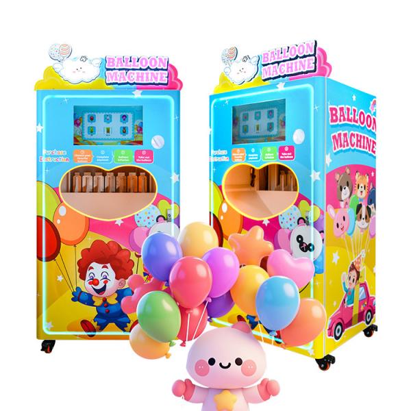 Quality Automatic Inflatable Cartoon Balloon Machine Vending Machine 21.5 Inch Touch Screen Customize Balloons For Amusement Park for sale