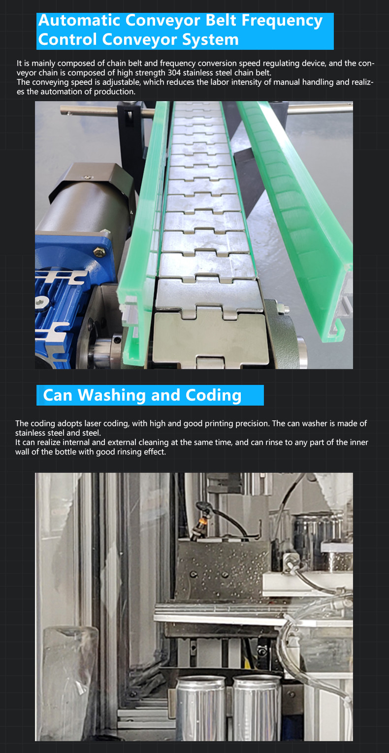 Hydrogen-rich Water Filling Machine 330ml - 1L Can Filling Machine VST-Q9