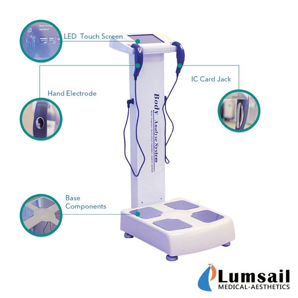 Quality Fitness Tactile Electrode Body Composition Analyser With Touch Screen for sale