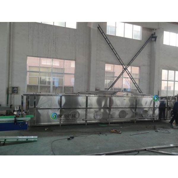 Glass Bottle Beer Pasteurization 3000 - 10000 BPH Beverage Auxiliary Equipment