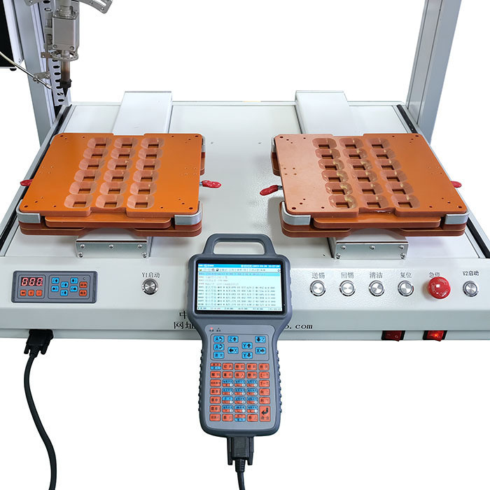 High Speed Automatic PCB Soldering Machine USB Cable Soldering Robot 5A